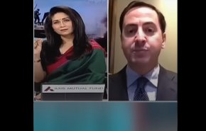 شاهد/مذيعة هندية تؤدب عنصر استخباراتي إسرائيلي بسبب فلسطين!