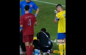 شاهد/'حذاء بين أسنان رونالدو' يحصد ملايين المشاهدات!
