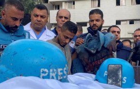 استشهاد 34 صحفيا في غزة منذ بداية العدوان الإسرائيلي
