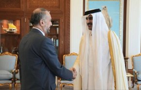 أمیر عبداللهیان یلتقي أمير قطر بالدوحة