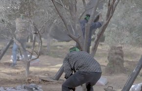 شاهد.. كتائب القسام تدكُّ تحشيدات العدو بقذائف الهاون