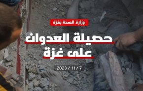 حصيلة العدوان على غزة