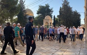 عشرات المستوطنون يقتحمون 'الأقصى'