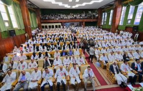 شاهد.. الملتقى الصحي العالمي لمناصرة غزة في صنعاء