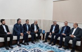 قادة المقاومة الفلسطينية يلتقون وزير خارجية ايران بلبنان

