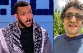 صور/الفنان 'ويجز' يلقن 'الجاسوس وائل غنيم' درسًا في العروبة!