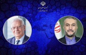 عبداللهيان يطالب الاتحاد الاوروبي باتخاذ خطوات مؤثرة لوقف هجمات الاحتلال على غزة