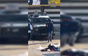 شاهد.. آلية عسكرية اسرائيلية تحاول دهس صحفيين في جنين