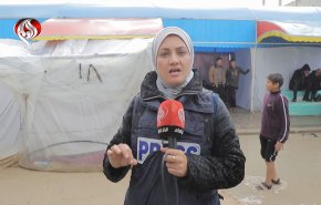 مراكز ايواء النازحين الفلسطينيين تغرق في مياه الأمطار