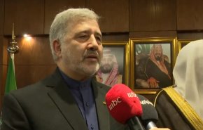 شاهد.. سفير ايران بالرياض يثني على خدمة حجاج إيران