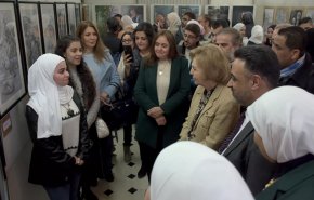(صور).. شبان سوريون يعبرون عن تضامنهم مع غزة بهذه اللوحات!