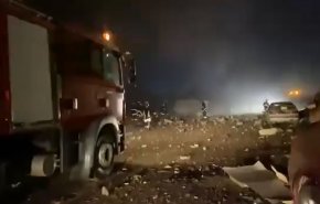 عدوان اميركي على مقرات الحشد في بابل وانباء عن سقوط شهداء