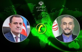 وزيرا خارجية إيران وجمهوریة أذربيجان يناقشان العلاقات الثنائية