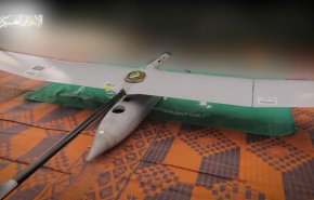  بالفيديو القسام تغرد: مشاهد لطائرة (Skylark-2) الإٍسرائيلية 
