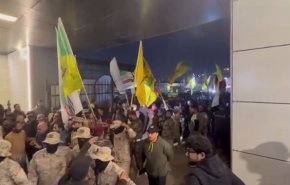 بالفيديو.. ابو فدك يشارك الجماهير العراقية تشييع الشهيدابو تقوى السعيدي 