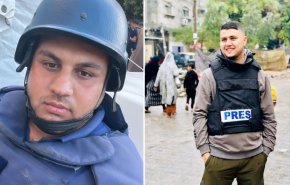 شاهد..الاحتلال يستهدف سيارة الصحفي حمزة الدحدوح.. ما مصيره؟