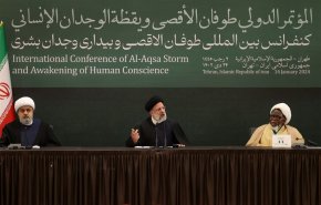 رئيسي: فلسطين تحولت الى القضية الأولى للبشرية