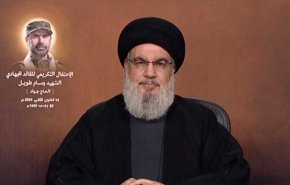 السيد نصر الله: معلوماتنا الخاصة تؤكد وجود إصابة بشرية في قاعدة ميرون 