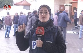 كاميرا قناة العالم.. الكاميرا الوحيدة التي عادت لهذا المستشفی في غزة