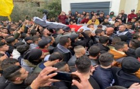 تشييع جثمان الشهيد 'أشرف ياسين' في طولكرم
