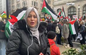 فيديو خاص: رسالة خاصة الى البي بي سي في مظاهرة لندن اليوم