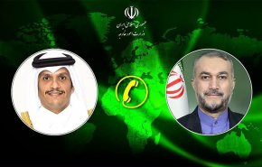 وزيرا الخارجية الإيراني والقطري يبحثان مبادرات وقف النار بغزة
