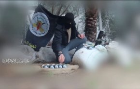 شاهد/سرايا القدس تستهدف تموضع وخط إمداد لجنود الاحتلال بخانيونس