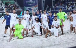 ايران تحرز المركز الثالث في بطولة كأس العالم لكرة القدم الشاطئية