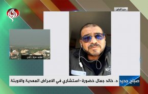 طبيب نازح من مستشفی الشفاء يحذر مما يحدث في غزة
