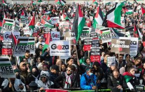 بالفيديو..عواصم عالمية تهتف دعما لفلسطين وتطالب بوقف الابادة الجماعية