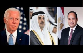 ماذا طلب بايدن من أمير قطر والسيسي جلبه له باتصال هاتفي؟