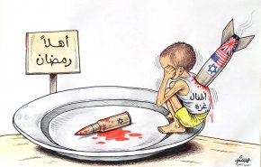 صورة رمزية لأطفال غزة تحرق القلوب!