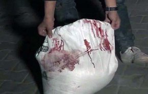 شاهد بالفيديو.. طحين ابيض بلون الدم..