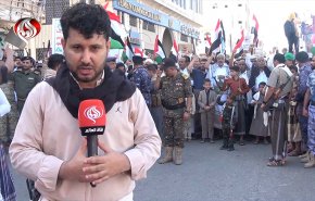 شاهد.. لن تهدأ حناجر وبنادق صنعاء حتى تنعم غزة بالسلام