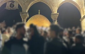 مسيرة بالمسجد الأقصى دعما للمقاومة ونصرة لغزة