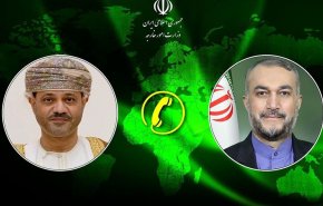وزيرا خارجية إيران وعُمان يبحثان الإرهاب الصهيوني على القنصلية الايرانية بدمشق