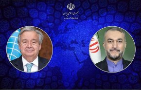 أميرعبداللهيان يبحث مع أنطونيو غوتيريش الاعتداء الصهيوني

