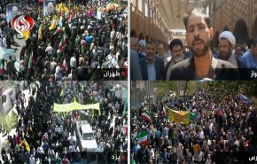 في يوم القدس العالمي .. حضور جماهيري غفير في مدينة أهواز الإيرانية