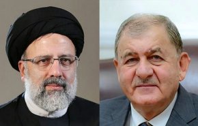 رئيس ايران لنظيره العراقي: ضرورة بذل الجهود لوقف العدوان الاسرائيلي