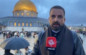 صلاة عيد الفطر في رحاب الأقصى من دون مظاهر ابتهاج + فيديو