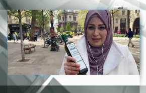 فيديو خاص: توزيع عبوات زيت في تظاهرات لندن، والسبب؟!!