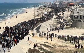 بالصورة.. إصابات باطلاق الاحتلال النار على نازحين غربي غزة