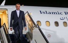 عبداللهيان يغادر طهران ويصل مطار جون إف كينيدي بنيويورك +فيديو