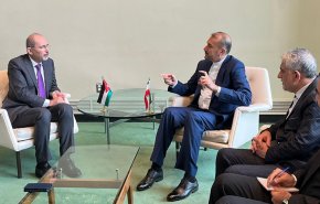 امير عبد اللهيان يلتقي نظيره الاردني في نيويورك