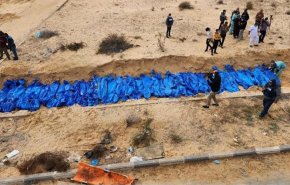 انتشال جثامين 190 شهيد من مقبرة جماعية داخل مجمع ناصر الطبي