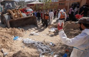الاحتلال يعترف باستخراج جثث دفنت داخل مستشفى بغزة.. زعم بحثه عن رهائن