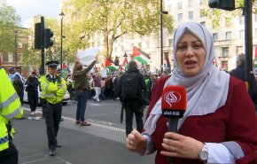وقفة احتجاجية أمام مقر رئاسة الوزراء في لندن