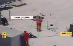 حزب الله ينشر مشاهد استهداف وحدة تحكم بمنطاد تجسّسي في أدميت +فيديو
