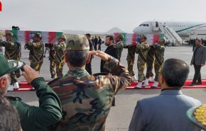 وصول جثمان الرئيس الشهيد الى بيرجند