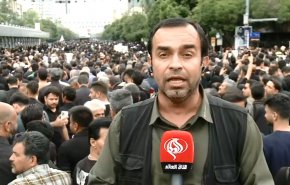 في موكب جماهيري مهيب ..تشييع جثمان الرئيس الشهيد بمشهد المقدسة